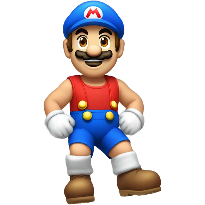 Mario fitness emoji
