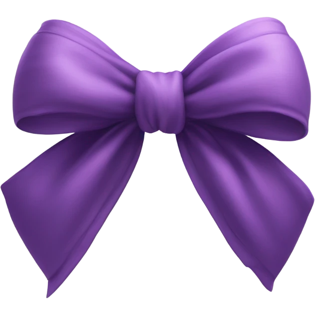 purple Heart with bow emoji