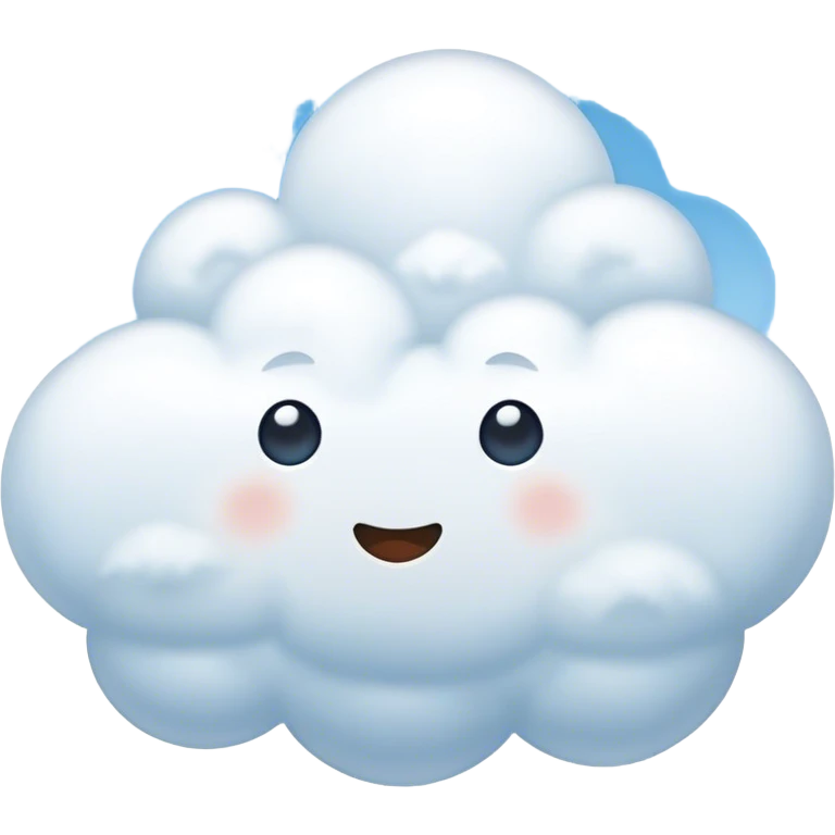 cloud says no emoji