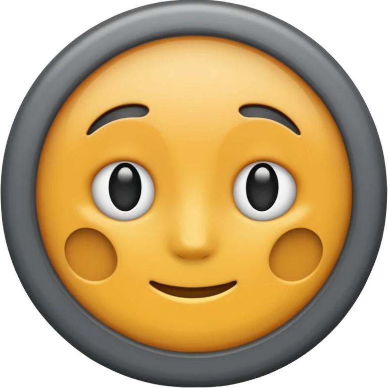 Grey circle without face NO emoji