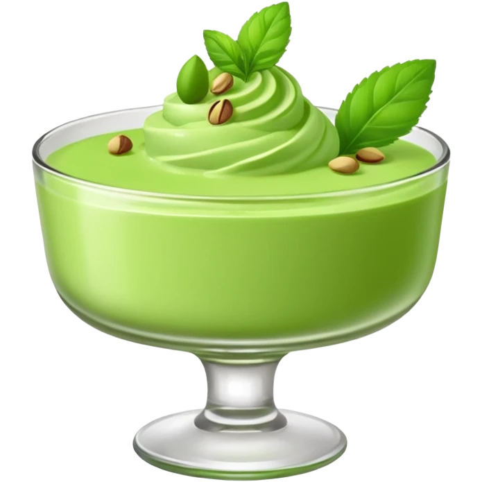green dessert emoji