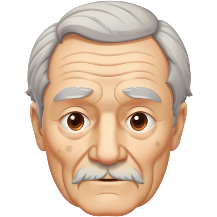 headshot of an old man with age spots, inspired by Hans Jonas emoji