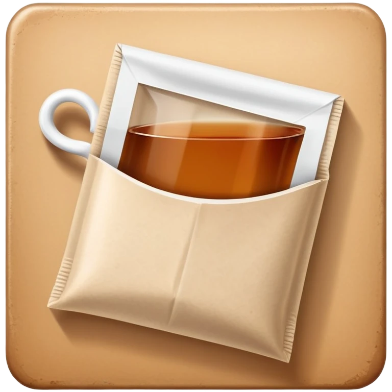 real tea bag  emoji