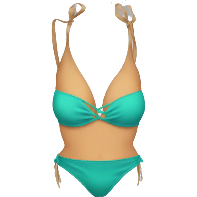  bikini emoji