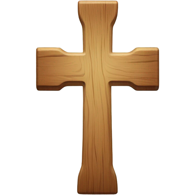 Make a Christian cross emoji
