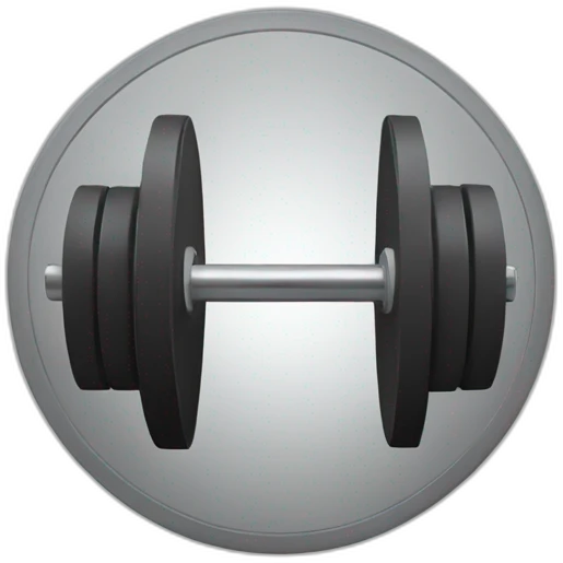 disc for barbell emoji