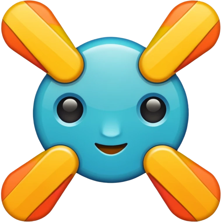 simplified emoji of a quad emoji