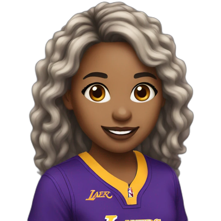 lakers girl emoji