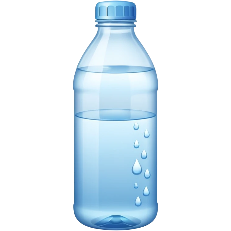 bottle of water emoji