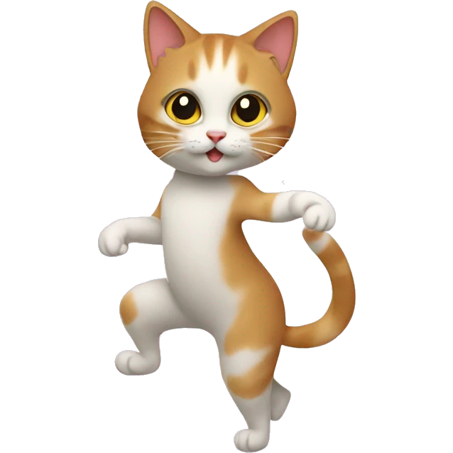 Danseden kedi emoji