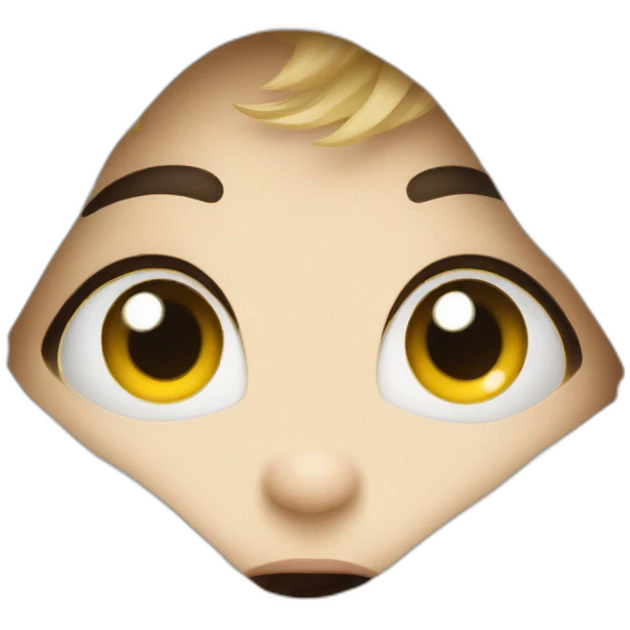 Peek a boo emoji