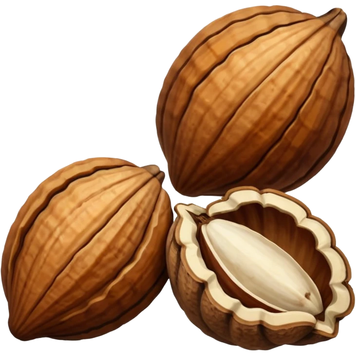 nuts with shell emoji