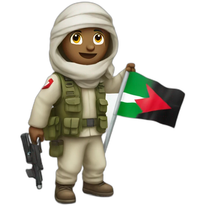 Free Palestine emoji