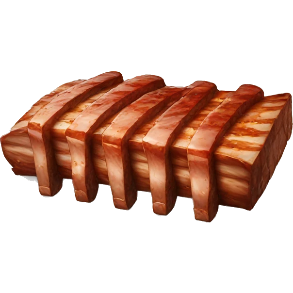 Ribs bbq emoji