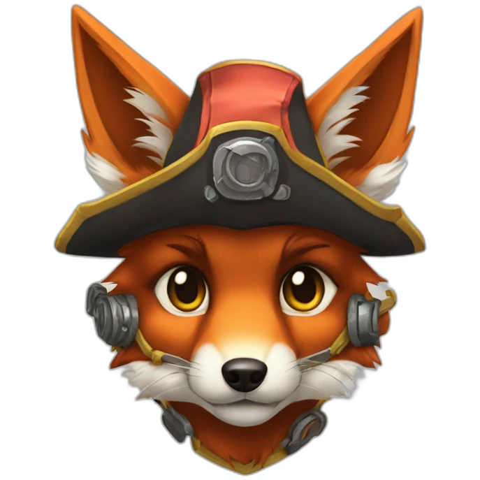 mecha foxy the pirate fox emoji