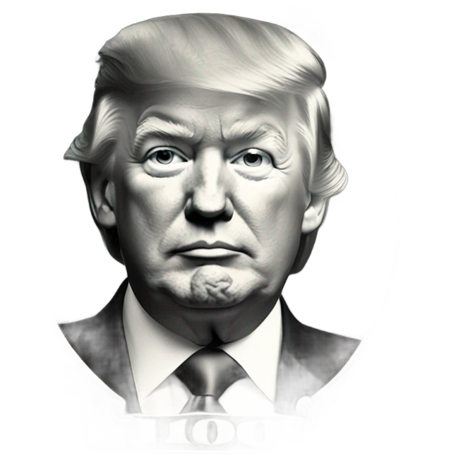 Donald trump on 100 dollar bill  emoji