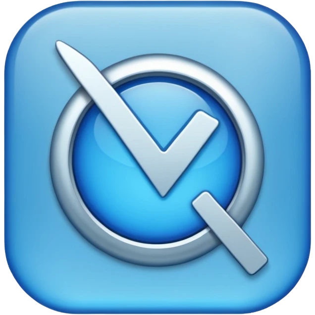 The verification sign of an account  emoji