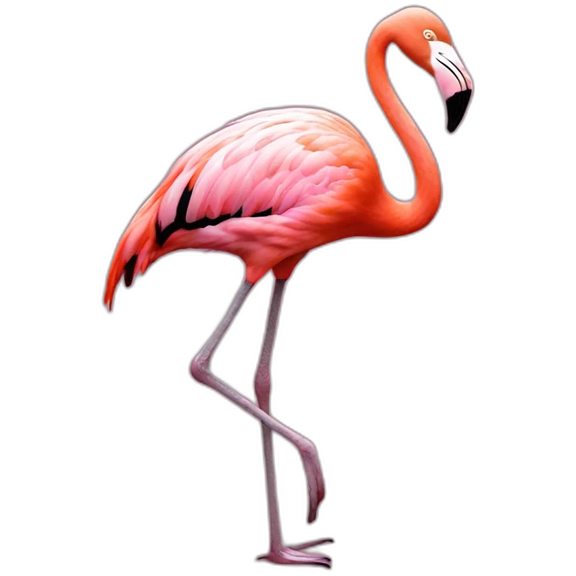 flamingo dancing emoji