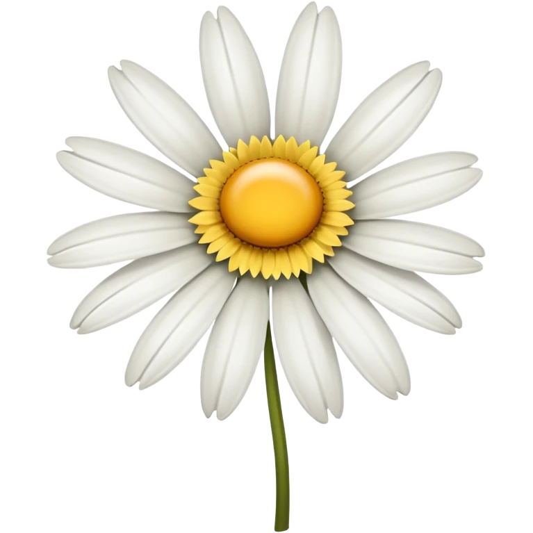  A wilting Daisy flower.  emoji