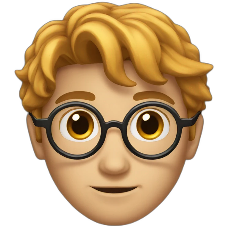 face of harry potter emoji