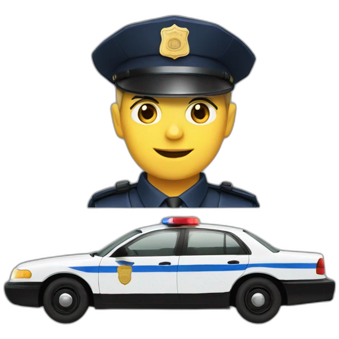 car-police emoji