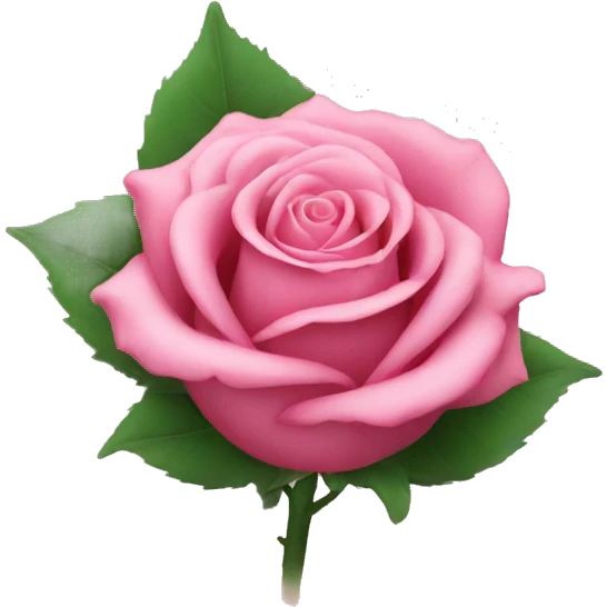 Open rose emoji
