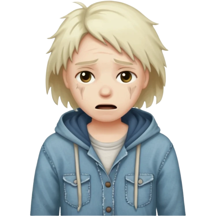 indebted person emoji