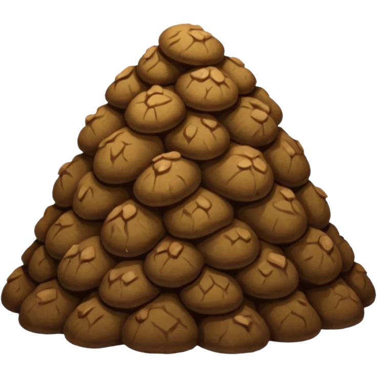 lion poop emoji