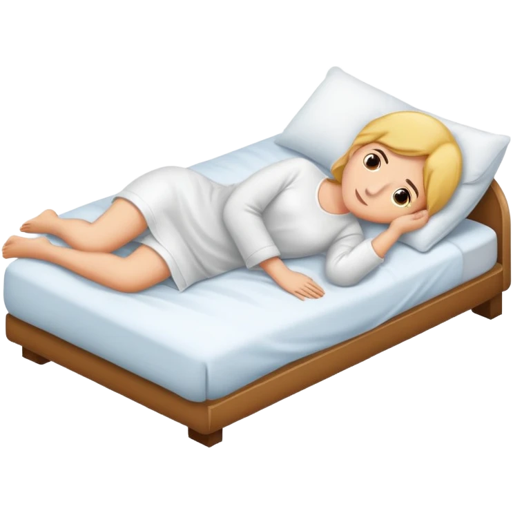 Laying in bed  emoji