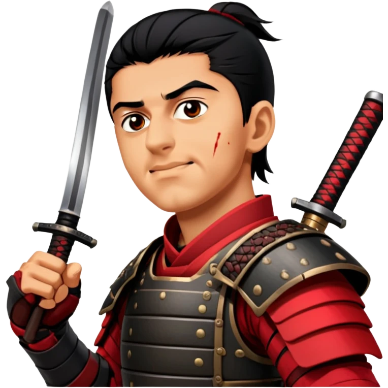 Battle-Ready Samurai emoji