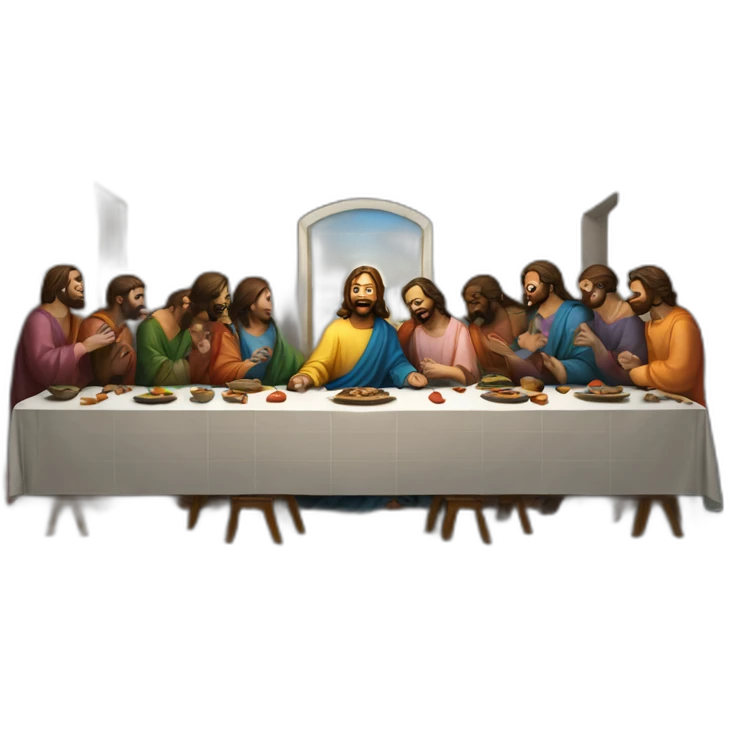 The Last Supper emoji
