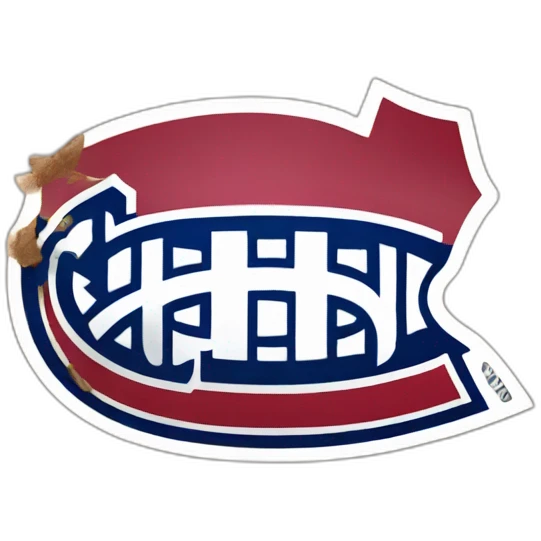 Canadiens Montréal Logo Realistic emoji
