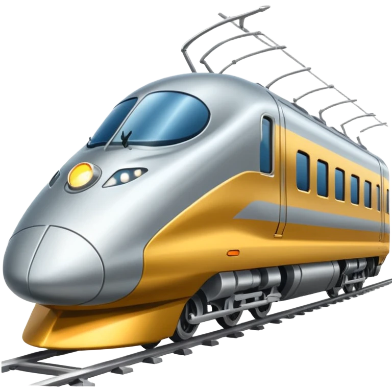 super fast train emoji