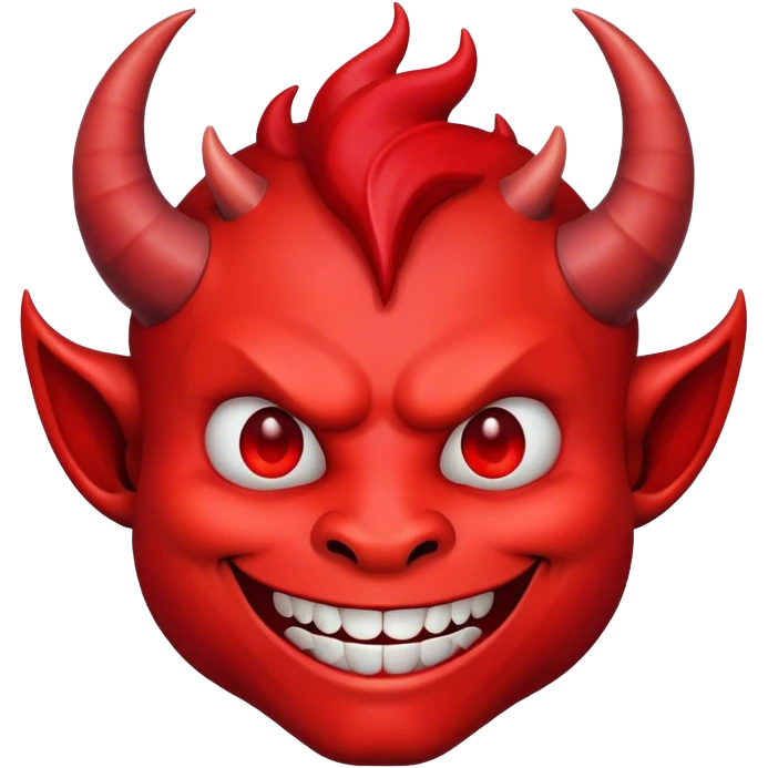 devil happy face  emoji