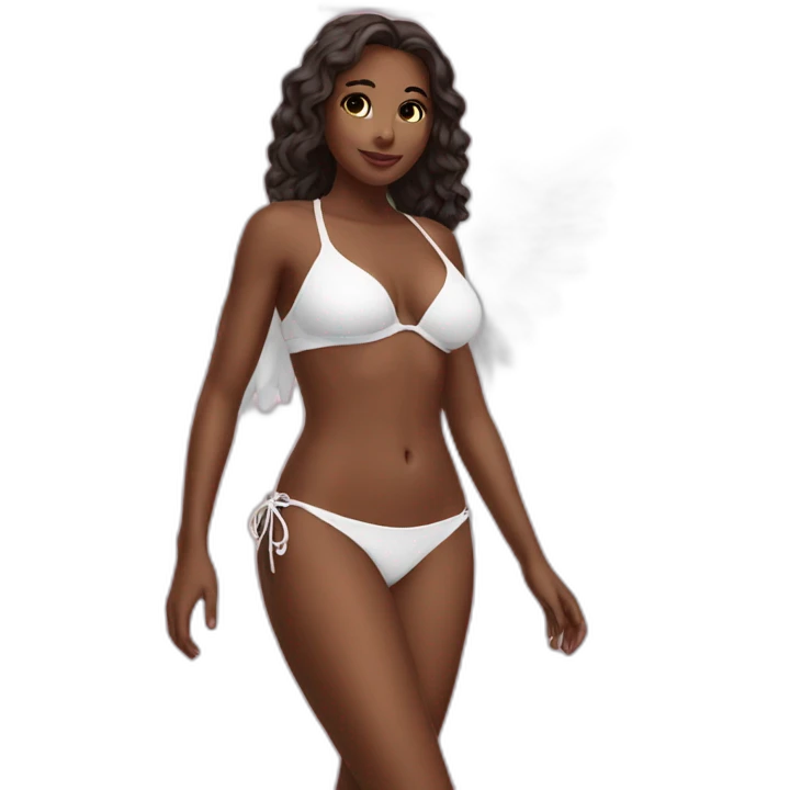 angel bikini emoji