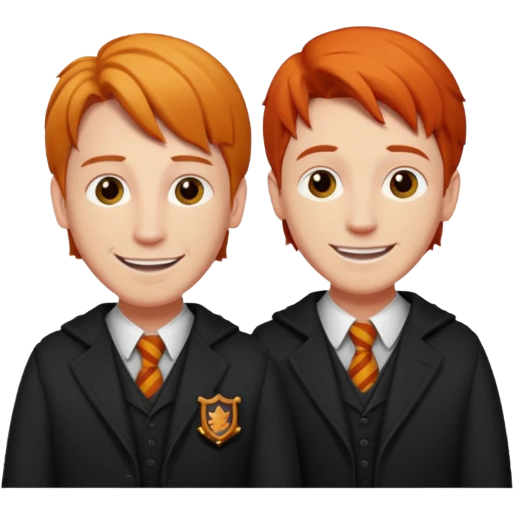 fred and george Wesley  emoji
