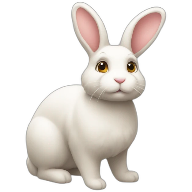 Doudou lapin emoji