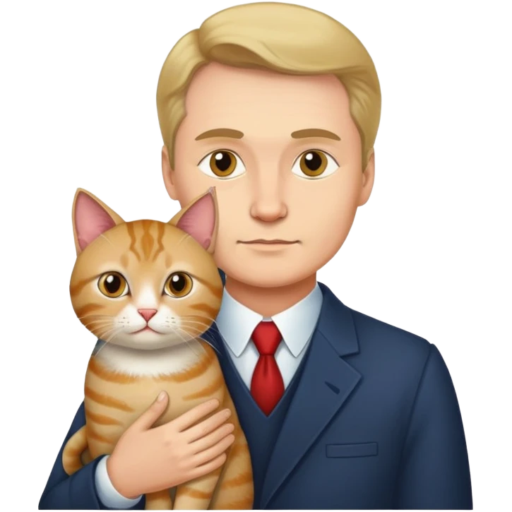 Пушкин с котом  emoji