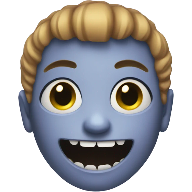 spooky doll smilin emoji