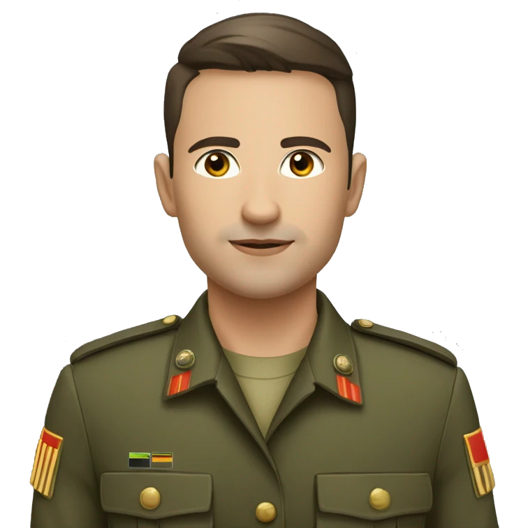 soldat bundeswehr brunettes haar  emoji