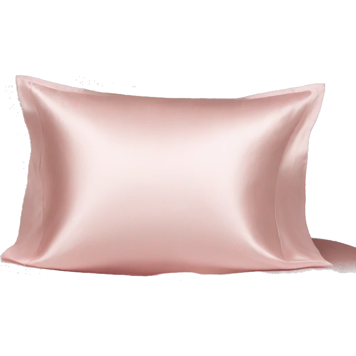 Light pink silk bedding set emoji