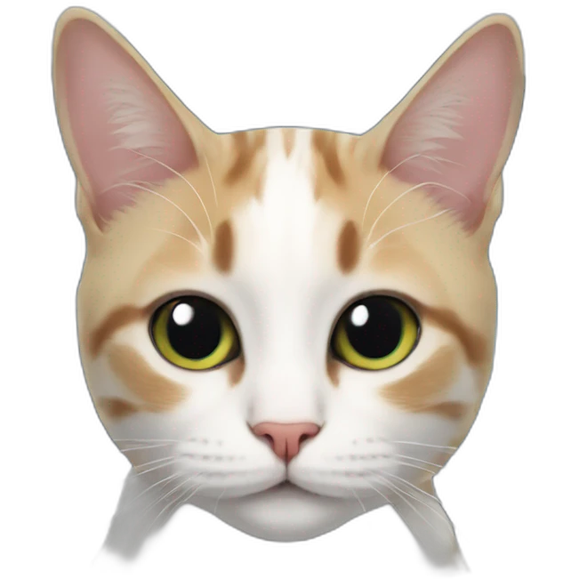 Cat in the space emoji