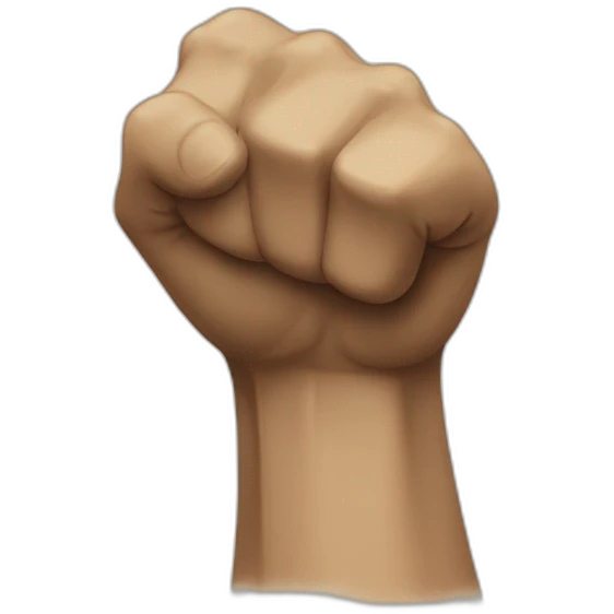 CLASH OF TWO FISTS emoji