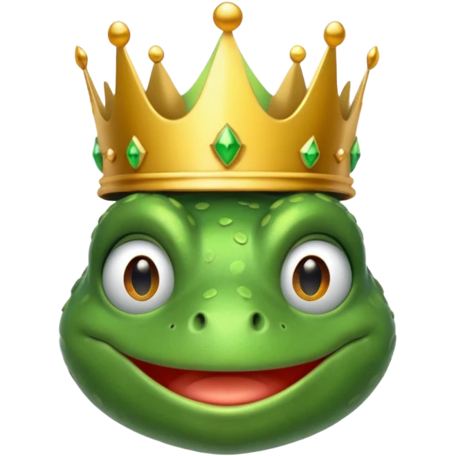 The Frog Prince in Fairy Tales emoji