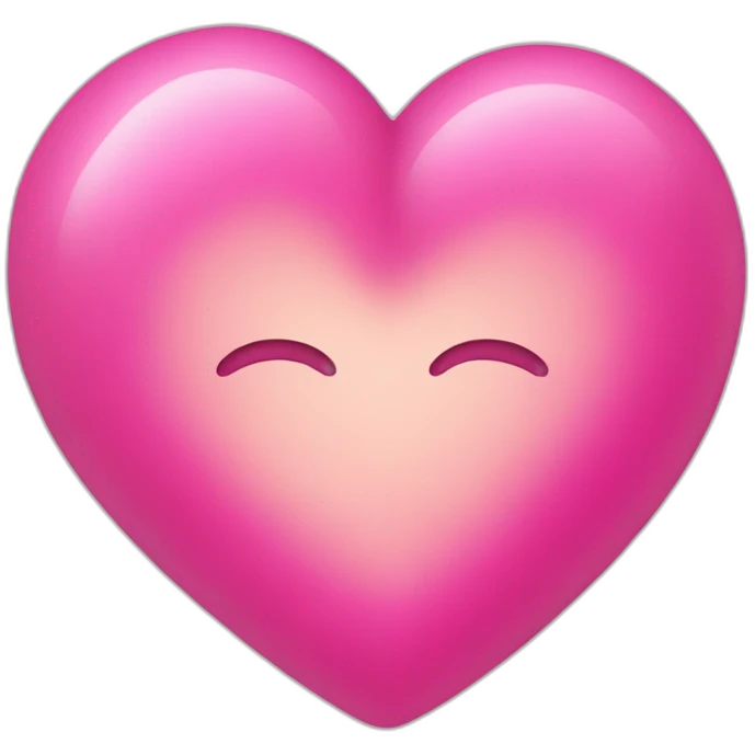 Cœur couleur rose emoji