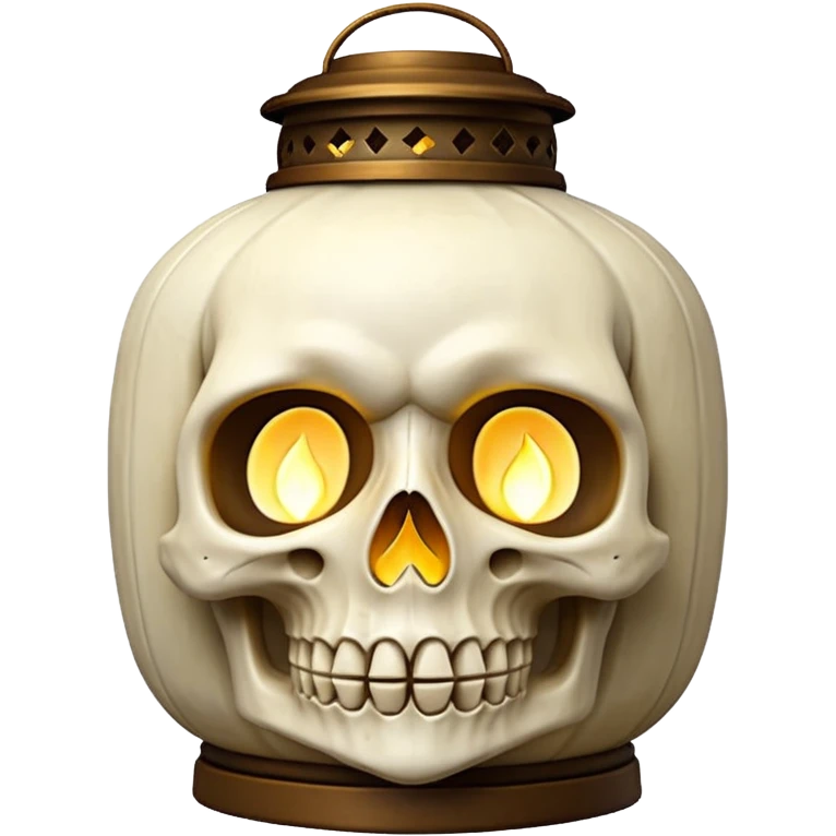 Skull Lantern emoji