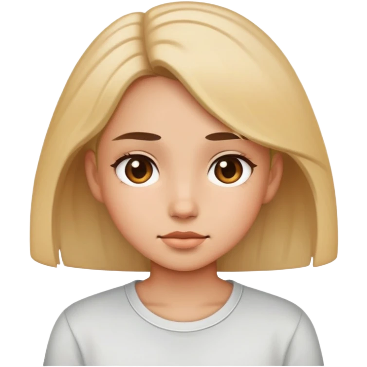 The girl in the shirt  emoji