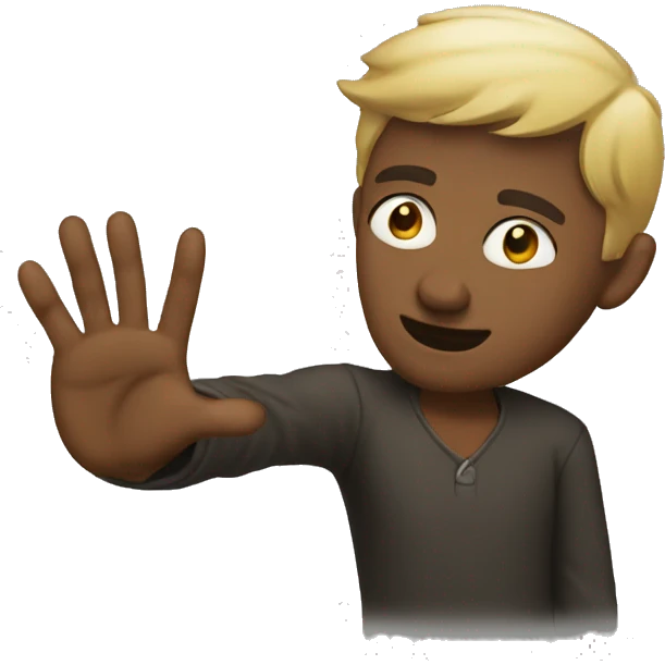Don't touch  emoji