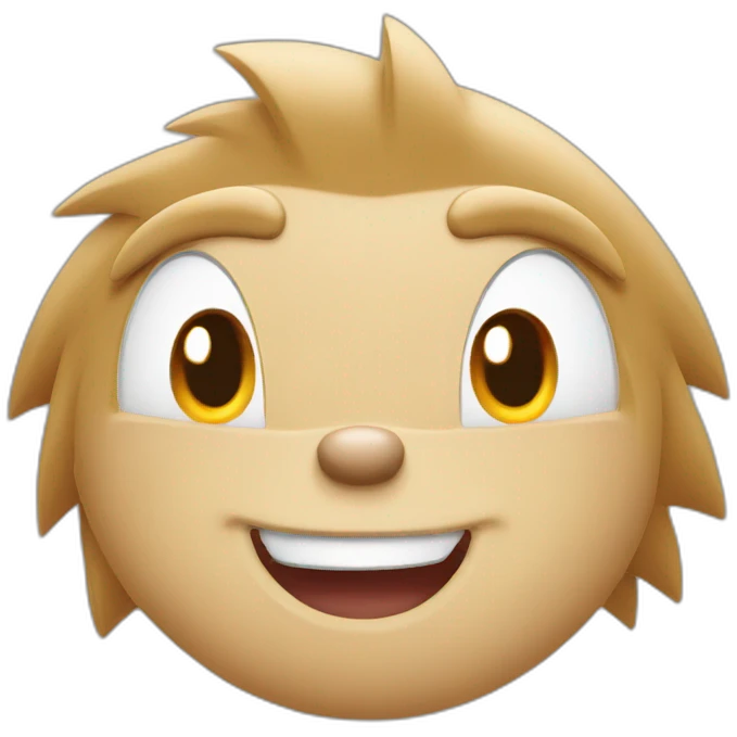 Sonic the hedgehog emoji