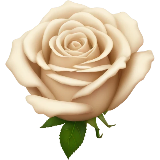 light beige rose emoji